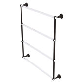  Pacific Grove Collection 4-Tier 30'' Ladder Towel Bar with Twisted Accents in Oil Rubbed Bronze, 32-3/16'' W x 4-11/16'' D x 35'' H