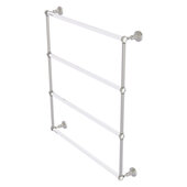  Pacific Grove Collection 4-Tier 30'' Ladder Towel Bar with Twisted Accents in Satin Nickel, 32-3/16'' W x 4-11/16'' D x 35'' H