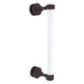  Pacific Grove Collection 12'' Single Side Shower Door Pull with Smooth Accent in Antique Bronze, 5-3/16'' W x 2-3/16'' D x 13'' H