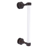 Pacific Grove Collection 12'' Single Side Shower Door Pull with Smooth Accent in Venetian Bronze, 5-3/16'' W x 2-3/16'' D x 13'' H