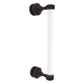  Pacific Grove Collection 12'' Single Side Shower Door Pull with Grooved Accents in Oil Rubbed Bronze, 5-3/16'' W x 2-3/16'' D x 13'' H