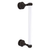  Pacific Grove Collection 12'' Single Side Shower Door Pull with Twisted Accents in Oil Rubbed Bronze, 5-3/16'' W x 2-3/16'' D x 13'' H