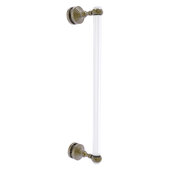  Pacific Grove Collection 18'' Single Side Shower Door Pull with Twisted Accents in Antique Brass, 5-3/16'' W x 2-3/16'' D x 19'' H