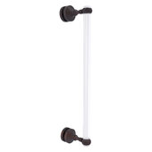  Pacific Grove Collection 18'' Single Side Shower Door Pull with Twisted Accents in Venetian Bronze, 5-3/16'' W x 2-3/16'' D x 19'' H