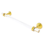  Pacific Grove Collection 18'' Towel Bar with Dotted Accents in Polished Brass, 22'' W x 2-3/16'' D x 4'' H