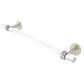  Pacific Grove Collection 24'' Towel Bar with Dotted Accents in Polished Nickel, 28'' W x 2-3/16'' D x 4'' H