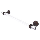  Pacific Grove Collection 24'' Towel Bar with Dotted Accents in Venetian Bronze, 28'' W x 2-3/16'' D x 4'' H