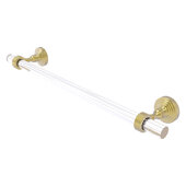  Pacific Grove Collection 18'' Towel Bar with Grooved Accents in Satin Brass, 22'' W x 2-3/16'' D x 4'' H