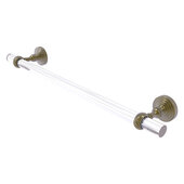  Pacific Grove Collection 18'' Towel Bar with Twisted Accents in Antique Brass, 22'' W x 2-3/16'' D x 4'' H