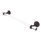  Pacific Grove Collection 18'' Towel Bar with Twisted Accents in Venetian Bronze, 22'' W x 2-3/16'' D x 4'' H