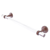  Pacific Grove Collection 24'' Towel Bar with Twisted Accents in Antique Copper, 28'' W x 2-3/16'' D x 4'' H
