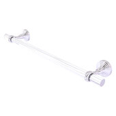  Pacific Grove Collection 24'' Towel Bar with Twisted Accents in Polished Chrome, 28'' W x 2-3/16'' D x 4'' H