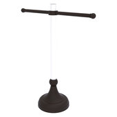  Pacific Grove Collection Free Standing Guest Towel Stand with Smooth Accent in Oil Rubbed Bronze, 15'' W x 5-1/2'' D x 17-1/2'' H