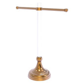  Pacific Grove Collection Free Standing Guest Towel Stand with Dotted Accents in Brushed Bronze, 15'' W x 5-1/2'' D x 17-1/2'' H
