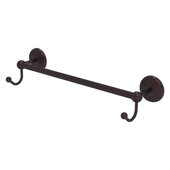  Prestige Monte Carlo Collection 18'' Towel Bar with Integrated Hooks in Antique Bronze, 20'' W x 6'' D x 4-1/2'' H