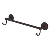  Prestige Monte Carlo Collection 18'' Towel Bar with Integrated Hooks in Venetian Bronze, 20'' W x 6'' D x 4-1/2'' H