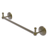  Prestige Monte Carlo Collection 18'' Towel Bar with Integrated Peg Hooks in Antique Brass, 20-1/4'' W x 3-13/16'' D x 3-5/16'' H