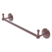  Prestige Monte Carlo Collection 18'' Towel Bar with Integrated Peg Hooks in Antique Copper, 20-1/4'' W x 3-13/16'' D x 3-5/16'' H