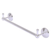  Prestige Monte Carlo Collection 18'' Towel Bar with Integrated Peg Hooks in Polished Chrome, 20-1/4'' W x 3-13/16'' D x 3-5/16'' H