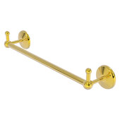  Prestige Monte Carlo Collection 24'' Towel Bar with Integrated Peg Hooks in Polished Brass, 26-1/4'' W x 3-13/16'' D x 3-5/16'' H
