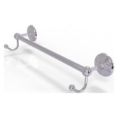  Prestige Monte Carlo Collection 30'' Towel Bar with Integrated Hooks in Polished Chrome, 32-1/4'' W x 6'' D x 4-1/2'' H