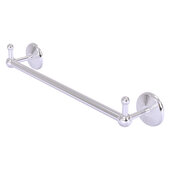  Prestige Monte Carlo Collection 30'' Towel Bar with Integrated Peg Hooks in Satin Chrome, 32-1/4'' W x 3-13/16'' D x 3-5/16'' H