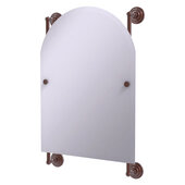  Prestige Que New Collection Arched Top Frameless Rail Mounted Mirror in Antique Copper, 21'' W x 3-13/16'' D x 32'' H