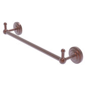  Prestige Que New Collection 18'' Towel Bar with Integrated Peg Hooks in Antique Copper, 20-1/4'' W x 3-13/16'' D x 3-5/16'' H