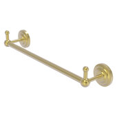  Prestige Que New Collection 18'' Towel Bar with Integrated Peg Hooks in Satin Brass, 20-1/4'' W x 3-13/16'' D x 3-5/16'' H
