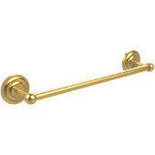  Prestige Que New Collection 18'' Towel Bar, Standard Finish, Polished Brass