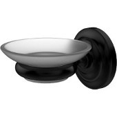 Prestige Que New Collection Wall Mounted Soap Dish, Matte Black