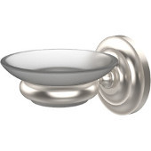  Prestige Que New Collection Wall Mounted Soap Dish, Premium Finish, Satin Nickel