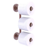  Prestige Regal Collection 3-Roll Reserve Roll Toilet Paper Holder in Antique Copper, 3'' W x 7-5/8'' D x 14-3/8'' H