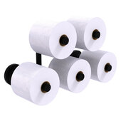  Prestige Regal Collection 5-Roll Reserve Roll Toilet Paper Holder in Matte Black, 15-5/16'' W x 7-1/2'' D x 7-11/16'' H
