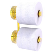  Prestige Regal Collection 2-Roll Reserve Roll Toilet Paper Holder in Polished Brass, 6-3/8'' W x 3'' D x 8-1/2'' H