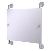  Prestige Regal Collection Landscape Rectangular Frameless Rail Mounted Mirror in Polished Chrome, 26'' W x 3-13/16'' D x 29'' H