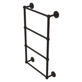  Prestige Regal Collection 4-Tier 24'' Ladder Towel Bar with Smooth Accent in Oil Rubbed Bronze, 24'' W x 5-3/8'' D x 34-7/8'' H