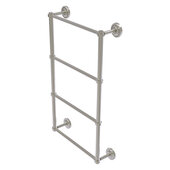  Prestige Regal Collection 4-Tier 36'' Ladder Towel Bar with Smooth Accent in Satin Nickel, 36'' W x 5-3/8'' D x 34-7/8'' H