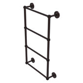  Prestige Regal Collection 4-Tier 30'' Ladder Towel Bar with Dotted Detail in Antique Bronze, 30'' W x 5-3/8'' D x 34-7/8'' H