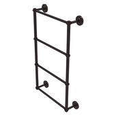  Prestige Regal Collection 4-Tier 24'' Ladder Towel Bar with Twisted Detail in Antique Bronze, 24'' W x 5-3/8'' D x 34-7/8'' H
