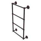  Prestige Regal Collection 4-Tier 24'' Ladder Towel Bar with Twisted Detail in Venetian Bronze, 24'' W x 5-3/8'' D x 34-7/8'' H