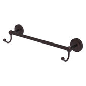  Prestige Regal Collection 18'' Towel Bar with Integrated Hooks in Antique Bronze, 20'' W x 6'' D x 4-1/2'' H