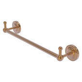  Prestige Regal Collection 18'' Towel Bar with Integrated Peg Hooks in Brushed Bronze, 20-1/4'' W x 3-13/16'' D x 3-5/16'' H