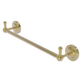  Prestige Regal Collection 18'' Towel Bar with Integrated Peg Hooks in Unlacquered Brass, 20-1/4'' W x 3-13/16'' D x 3-5/16'' H