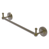  Prestige Regal Collection 24'' Towel Bar with Integrated Peg Hooks in Antique Brass, 26-1/4'' W x 3-13/16'' D x 3-5/16'' H