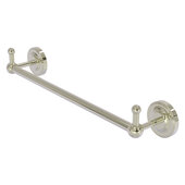  Prestige Regal Collection 24'' Towel Bar with Integrated Peg Hooks in Polished Nickel, 26-1/4'' W x 3-13/16'' D x 3-5/16'' H