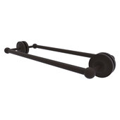  Prestige Regal Collection 18'' Back to Back Shower Door Towel Bar in Oil Rubbed Bronze, 21'' W x 7-13/16'' D x 3'' H