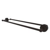  Prestige Regal Collection 30'' Back to Back Shower Door Towel Bar in Oil Rubbed Bronze, 33'' W x 7-13/16'' D x 3'' H