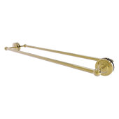  Prestige Regal Collection 30'' Back to Back Shower Door Towel Bar in Unlacquered Brass, 33'' W x 7-13/16'' D x 3'' H