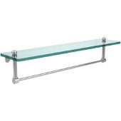  Prestige Regal Collection 22'' Glass Shelf w/Towel Bar, Standard Finish, Polished Chrome